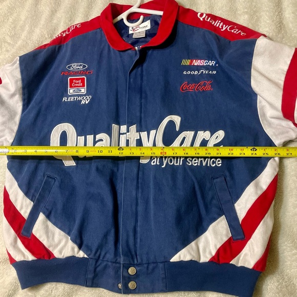 Nascar Ford Racing Quality Care Jacket XL NWOT - Picture 7 of 10